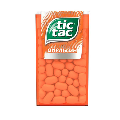 Драже Tic Tac со вкусом апельсина, 49г